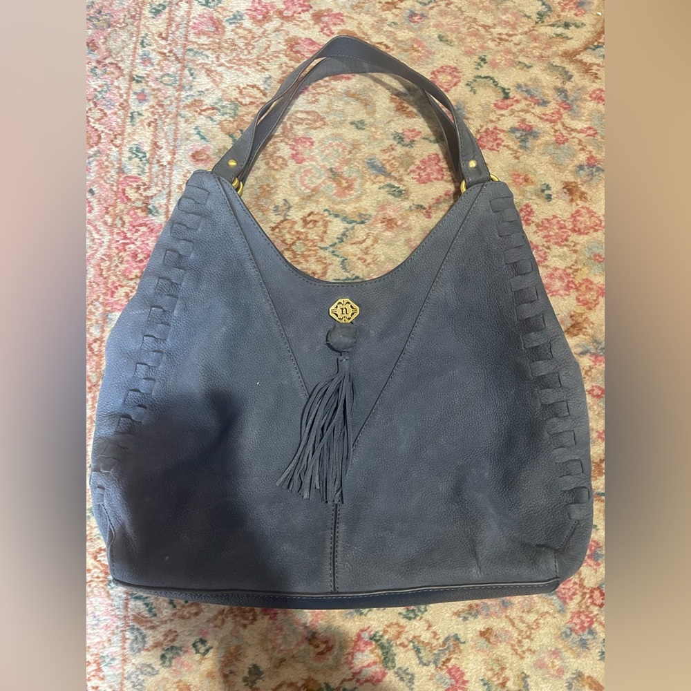 Nanette Lepore suede handbag